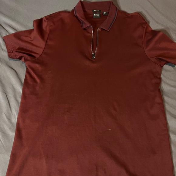 Polo shirt with zipper - Picture 1 of 7